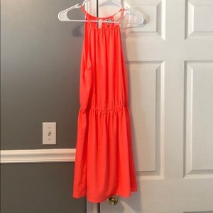 Bright neon pink summer dress!
